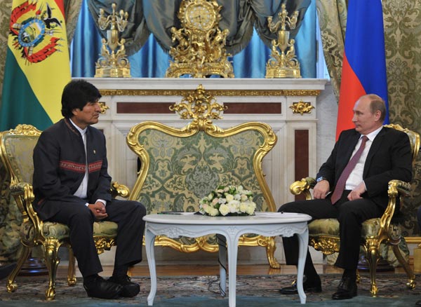 Putin y Morales