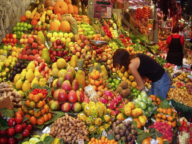 Аргентинские овощи и фрукты