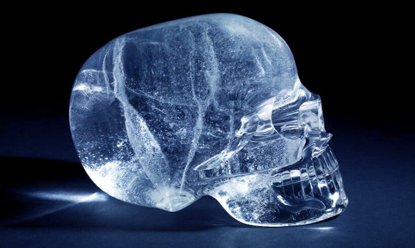 Crystal skull from Peru