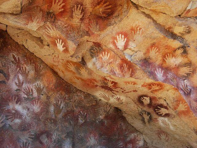 Prehistoric cave Cueva de las Manos