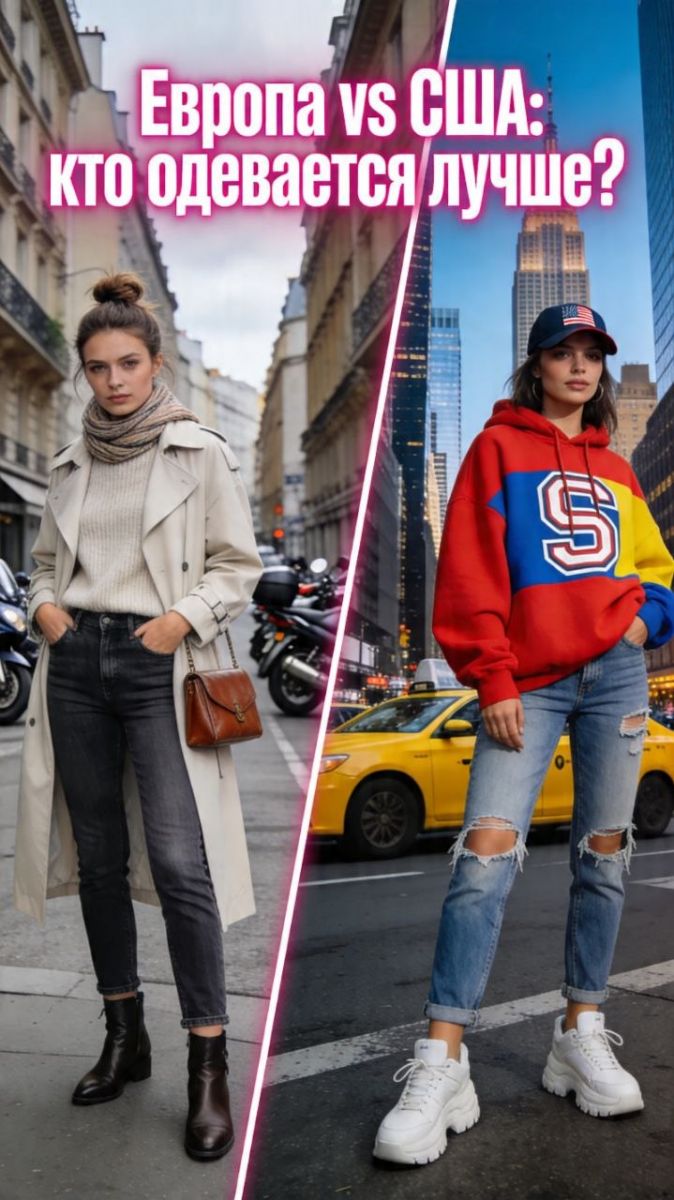 Мода в Европе и мода в Америке: в чём разница, vigiljournal.com