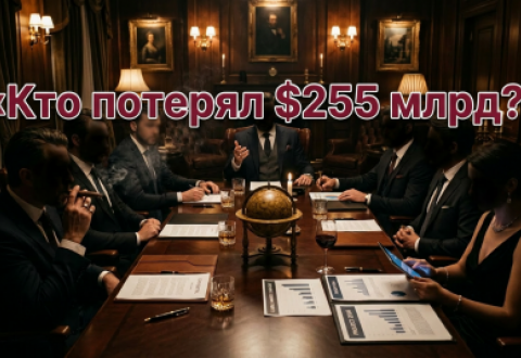 Знаете кто стал беднее на $255 млрд. долларов?